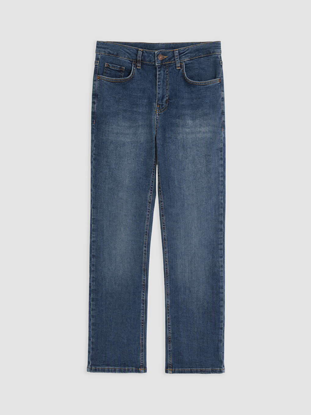 İndigo Flare Kadın Jean Pantolon