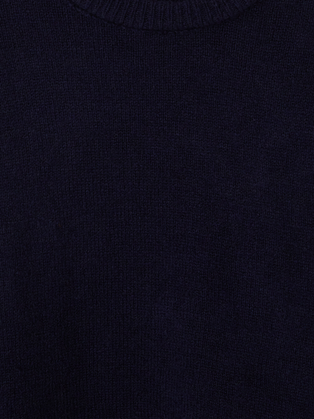 Crew Neck Women's Knitwear Tunic-1