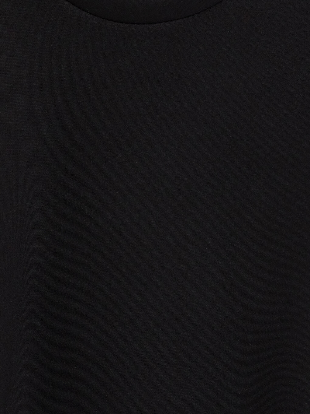 Siyah Oversize Soft Touch Kadın Sweatshirt-1