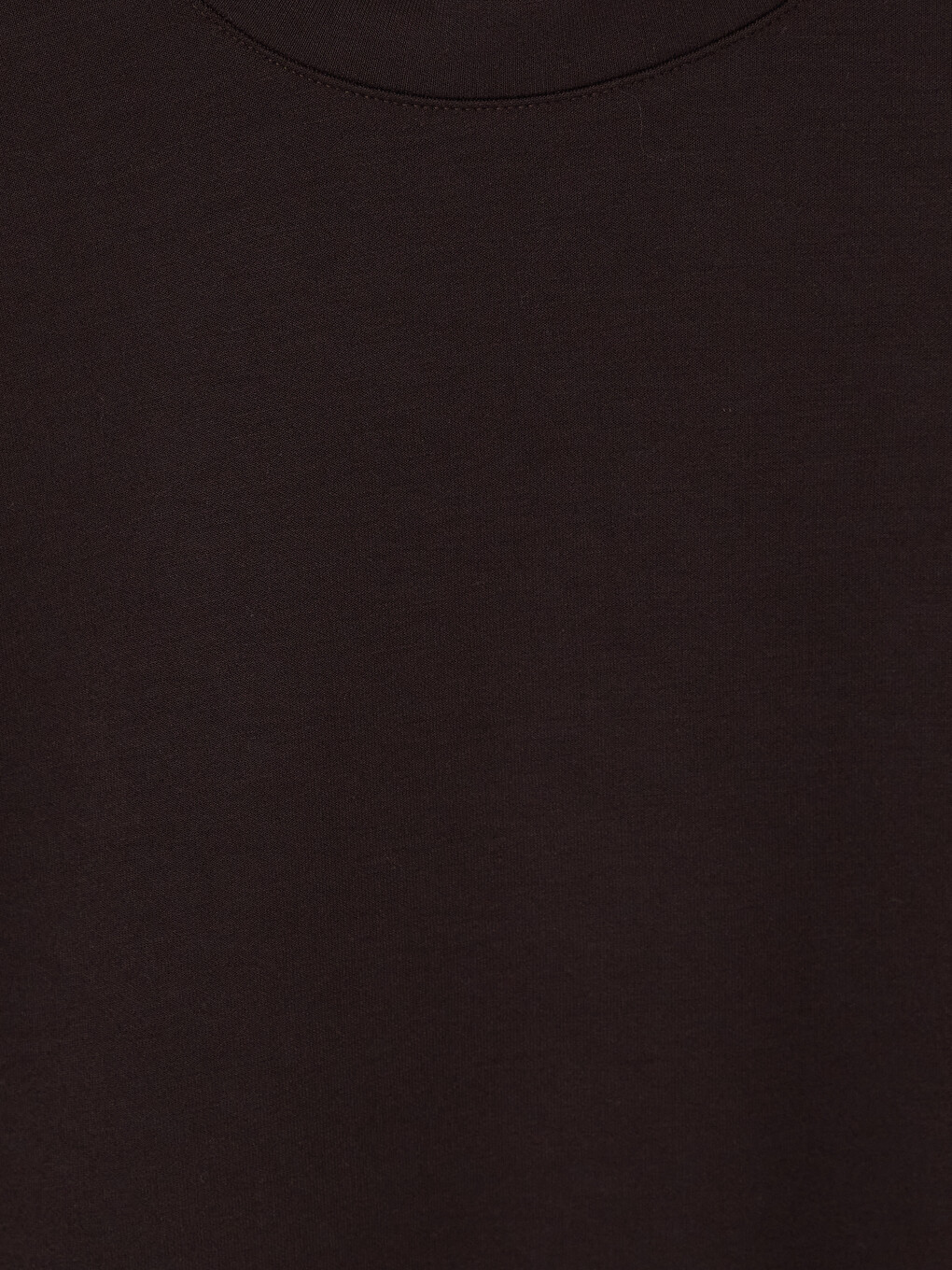 Kahverengi Soft Touch Kadın Sweatshirt Tunik-1