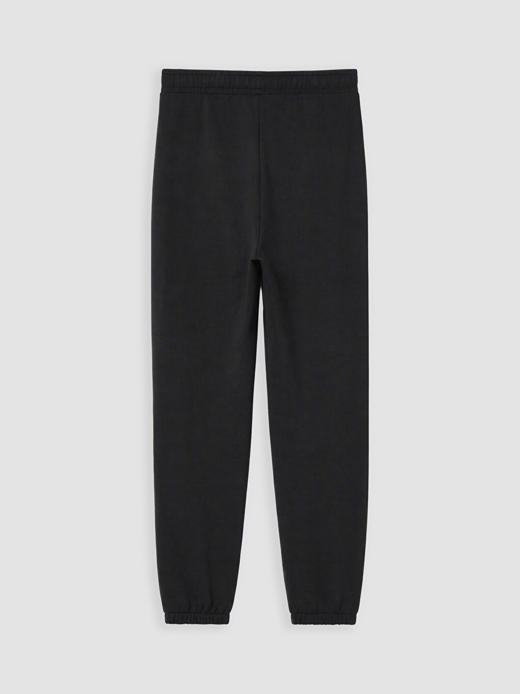 Siyah Soft Touch Kadın Jogger Eşofman Altı-2