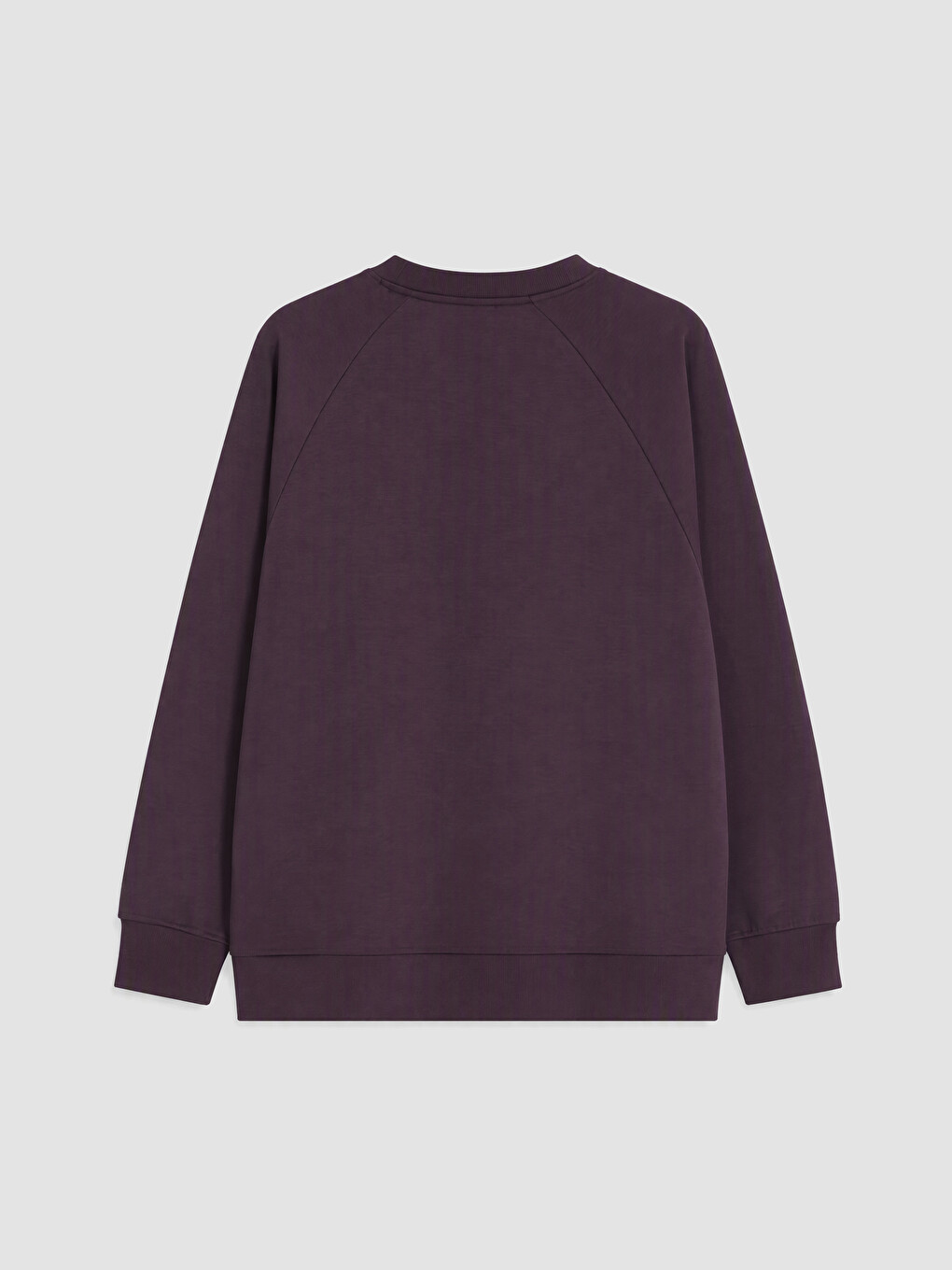 Mürdüm Soft Touch Oversize Kadın Sweatshirt-2