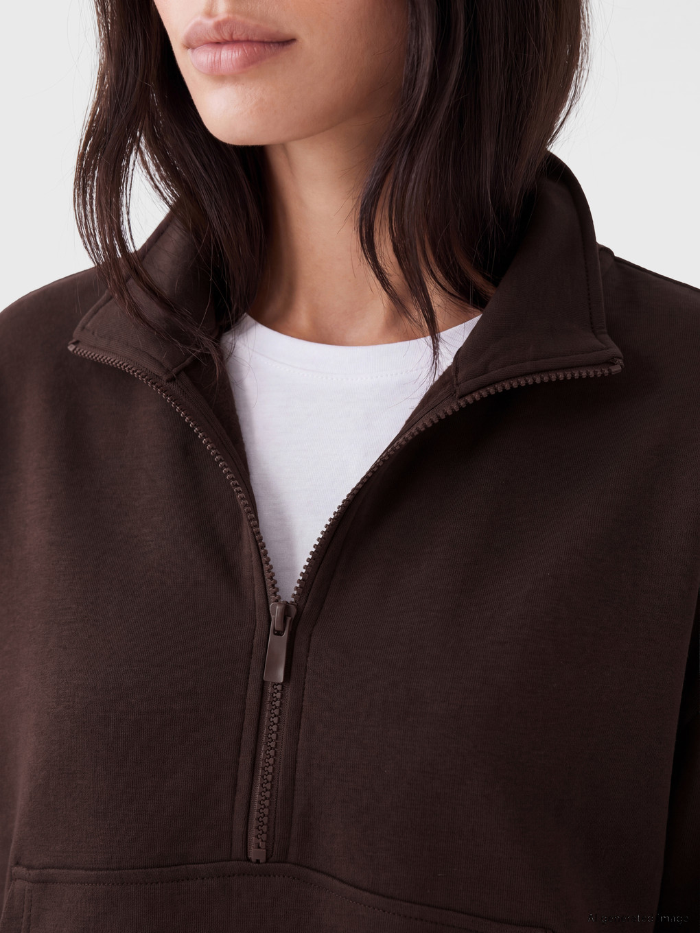 Oversize Soft Touch Women's Sweatshirt Tunic-2