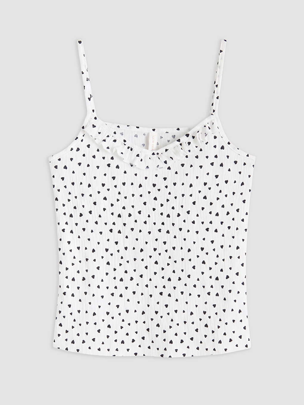 Set De Pijamale Scurte Cu Bretele Pentru Femei Cu Model Cu Buline-5