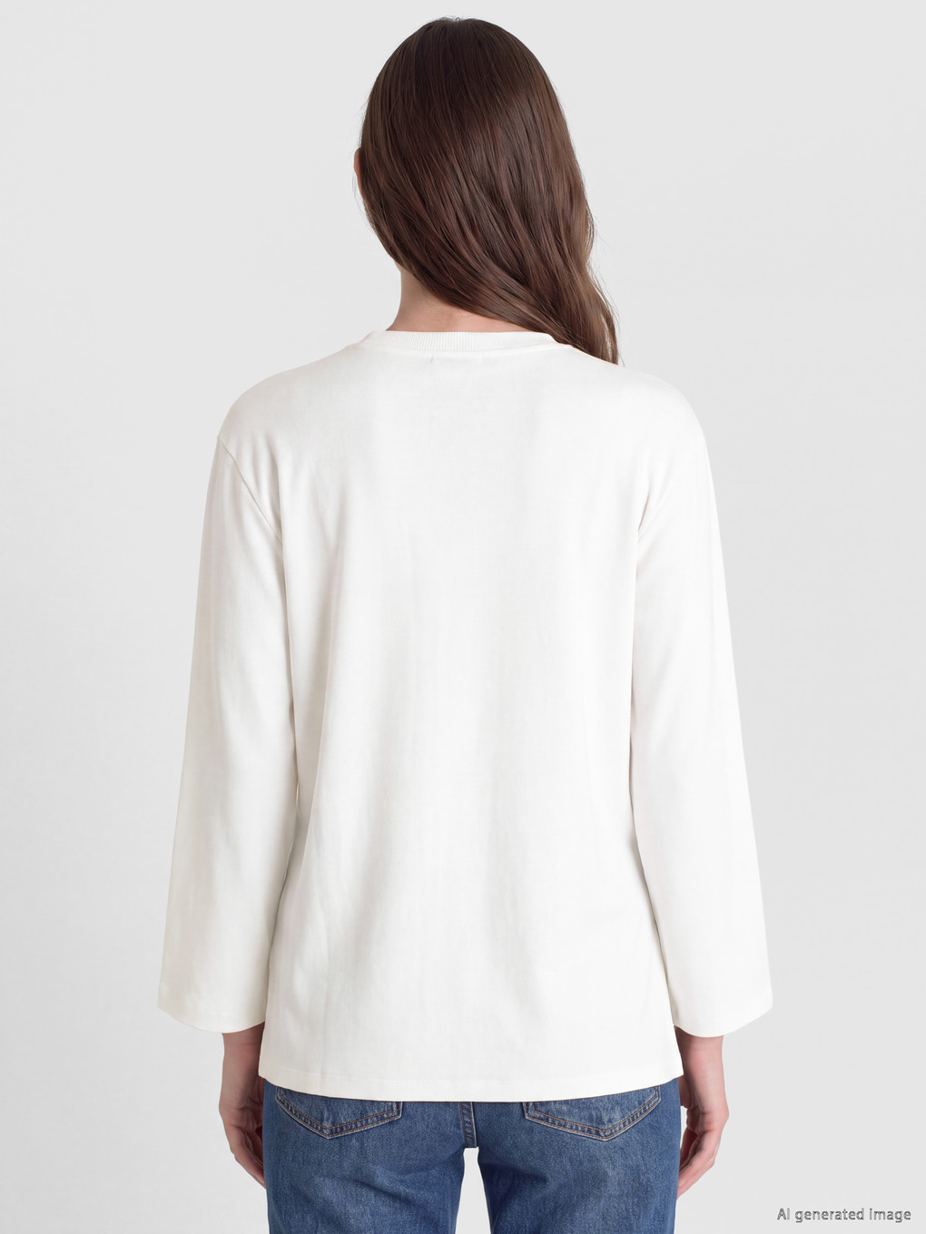 Oversize Women's Sweatshirt Tunic-3