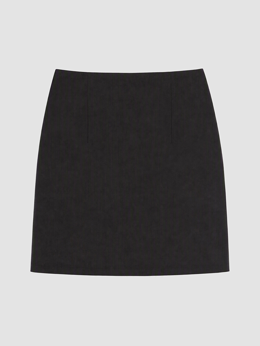 Waist Zippered Decorated Buttoned Mini Skirt-6