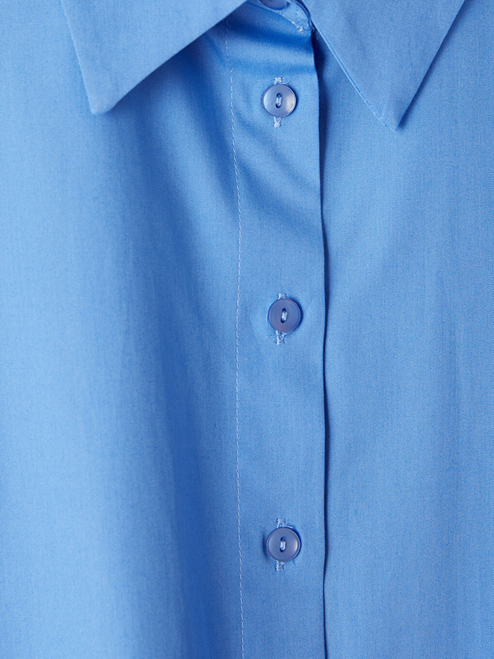 Woman Blue Shirt Tunic-1
