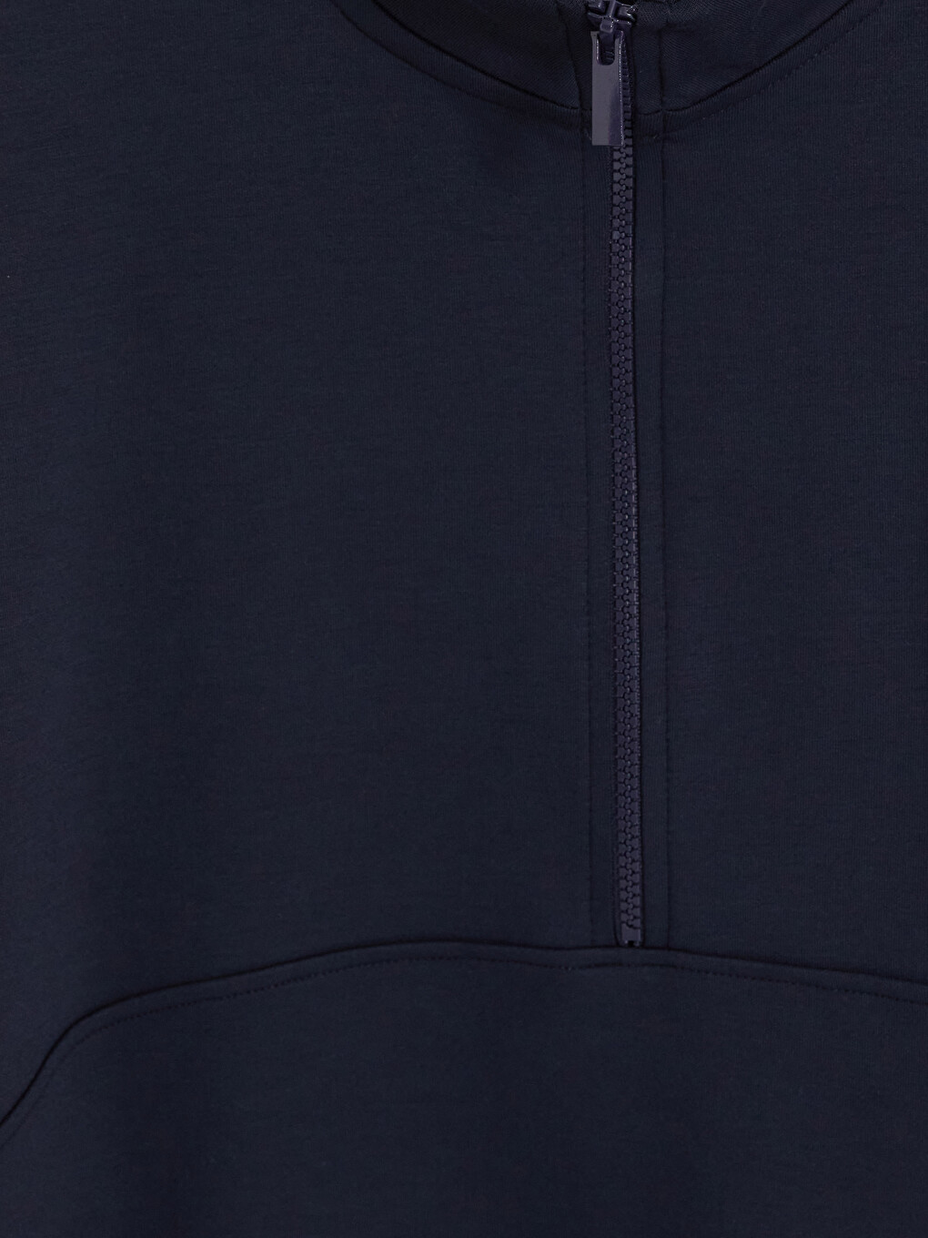 Lacivert Soft Touch Kadın Sweatshirt Tunik-6