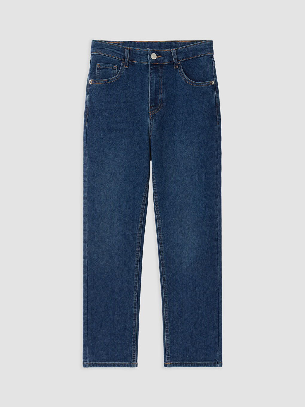 High Waist Straight Jean-4