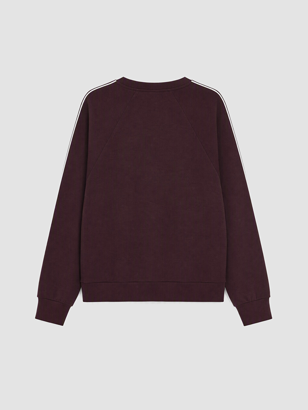 Mürdüm Bisiklet Yaka Soft Touch Kadın Sweatshirt-2