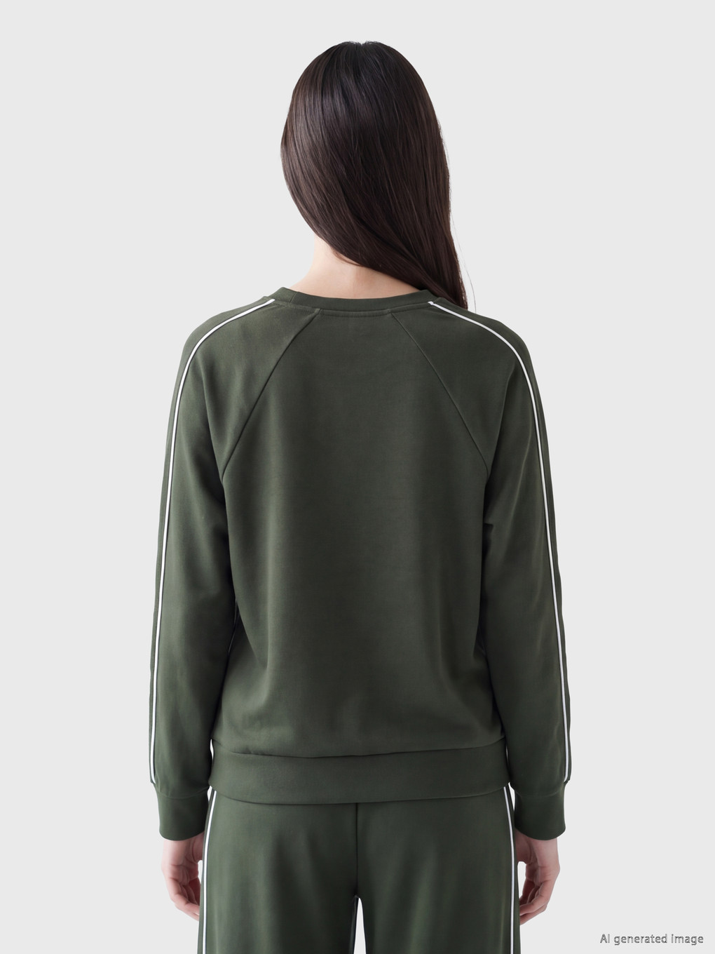 Soft Touch Oversize Women's Sweatshirt-3