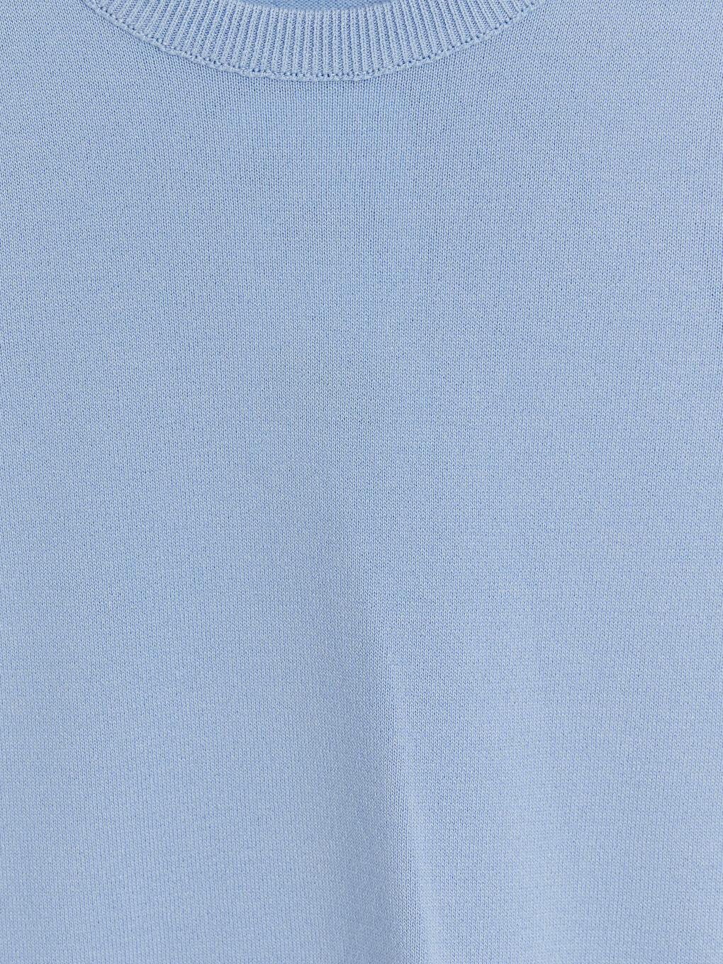 Woman Blue Sweater-5