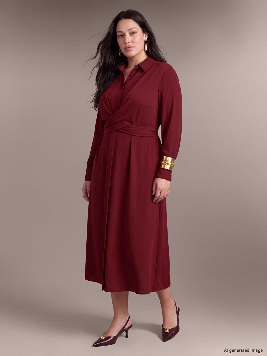Rochie Visiniu Femeie