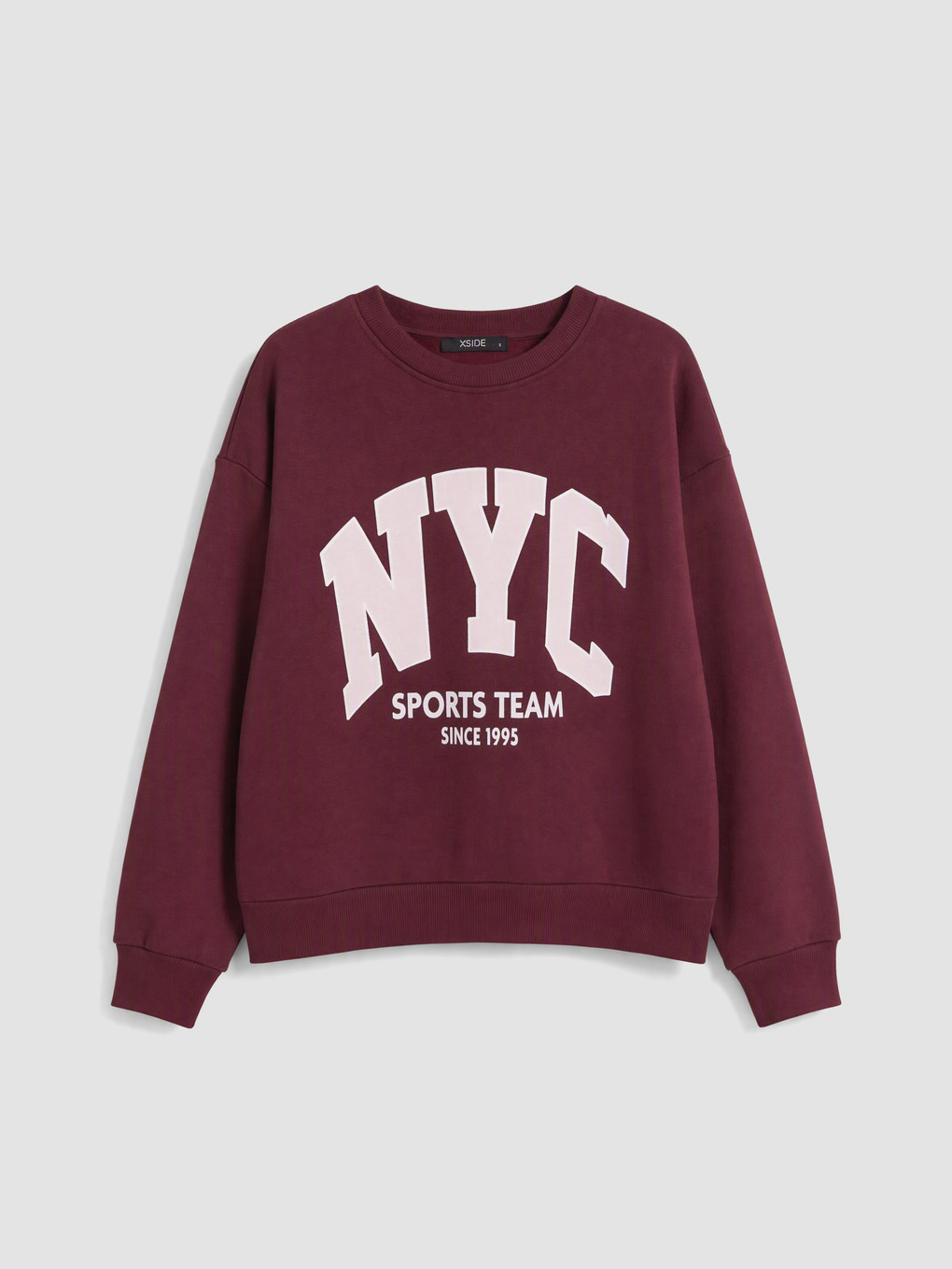 Woman Bordeaux Sweatshirt-4