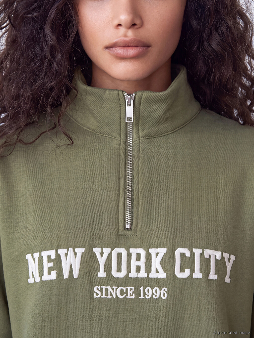 Nyc Printed Women's Thick Sweatshirt-2