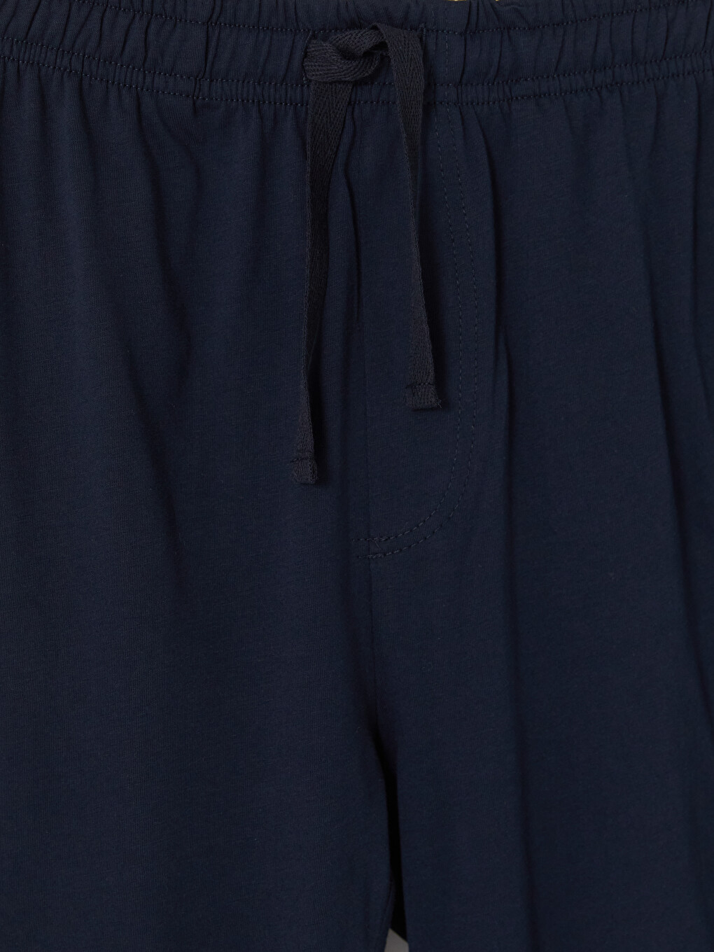 Lacivert Regular Fit Erkek Pijama Alt-2