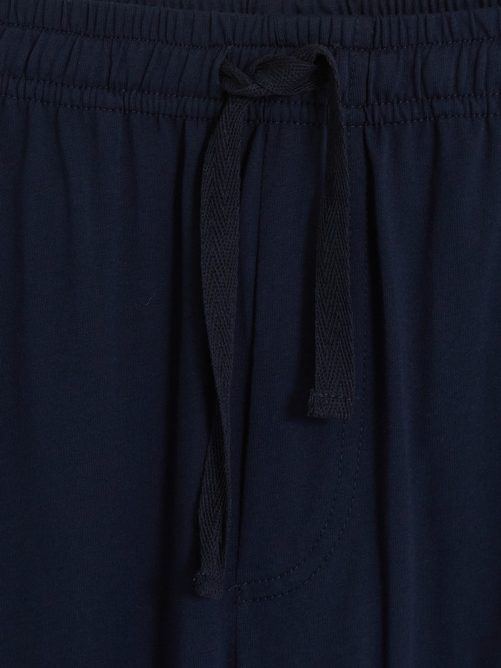 Lacivert Regular Fit Erkek Pijama Alt-2