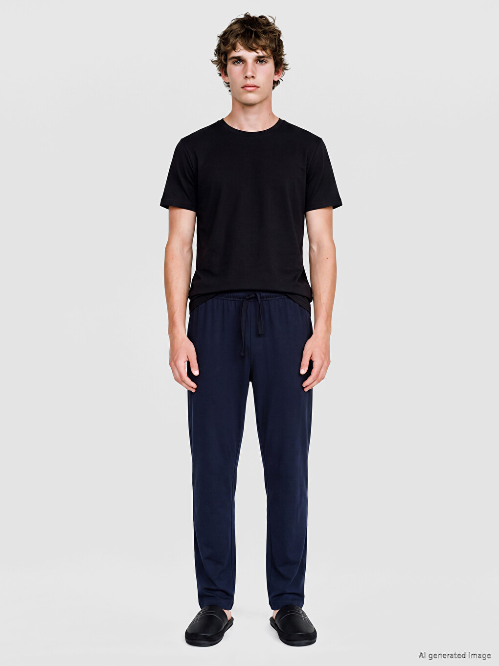 Regular Fit Men's Pyjamas Bottoms 2 Pack-1