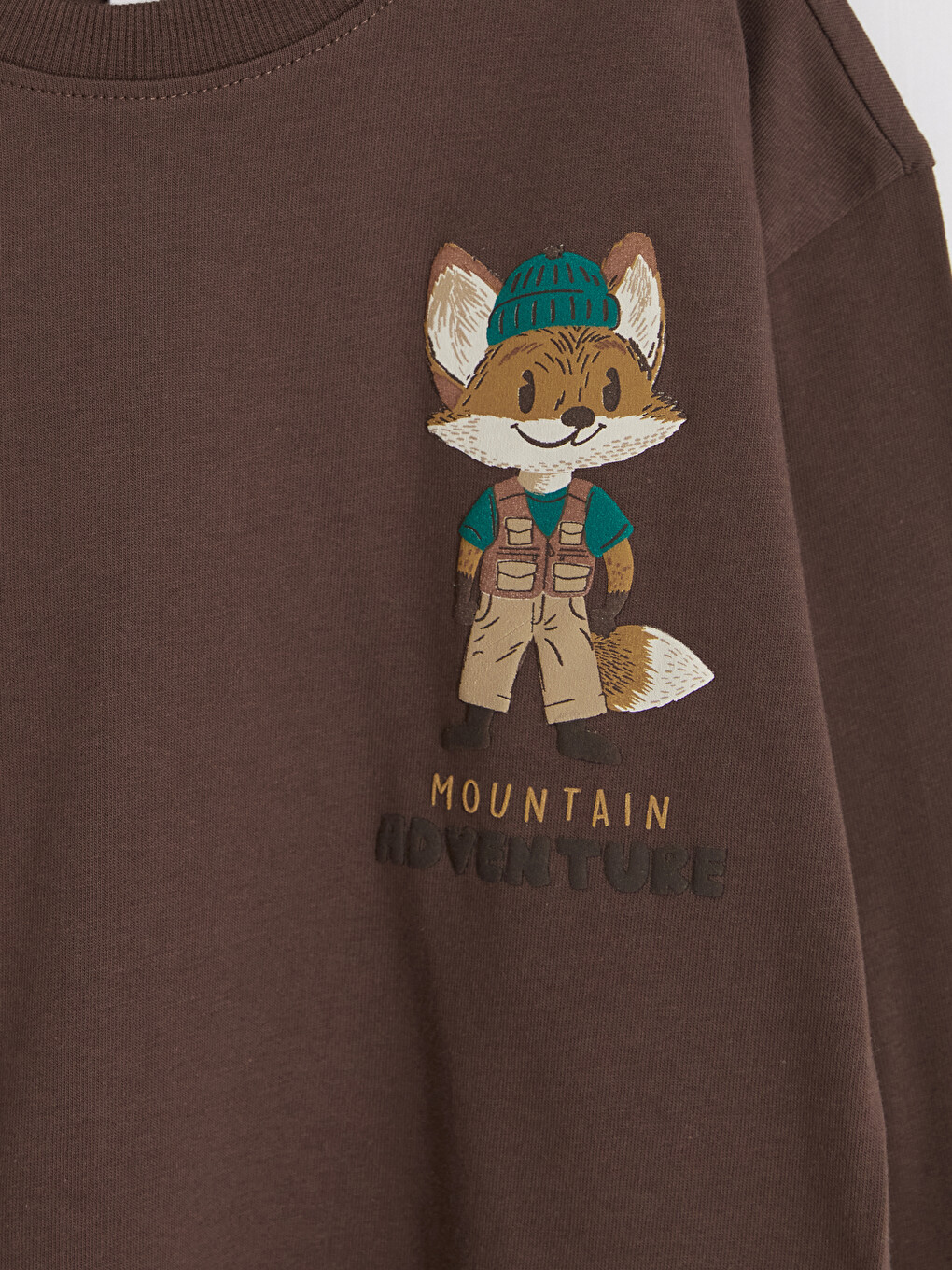 Crew Neck Printed Men's T-shirt-1