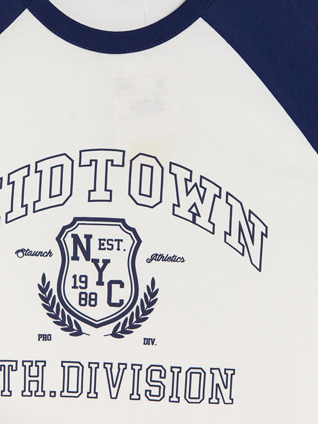 Crew Neck Nyc Printed Men's T-shirt-5