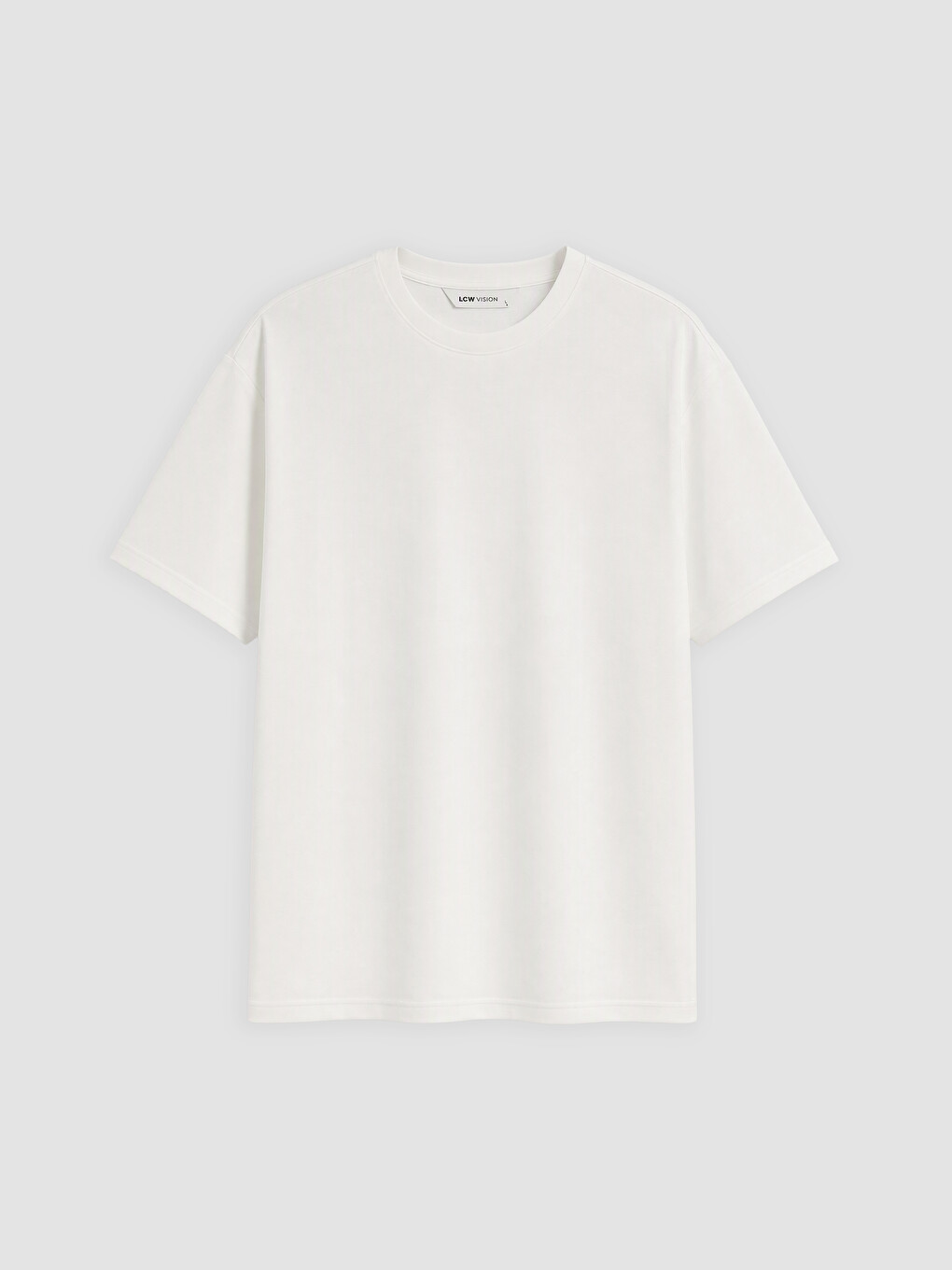 T-shirt Me Jakë Të Rrumbullakët Për Burra, Paketim 2 Copë-4