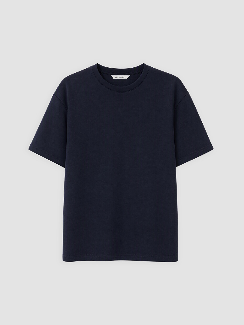 T-shirt Me Jakë Të Rrumbullakët Për Burra, Paketim 2 Copë-5
