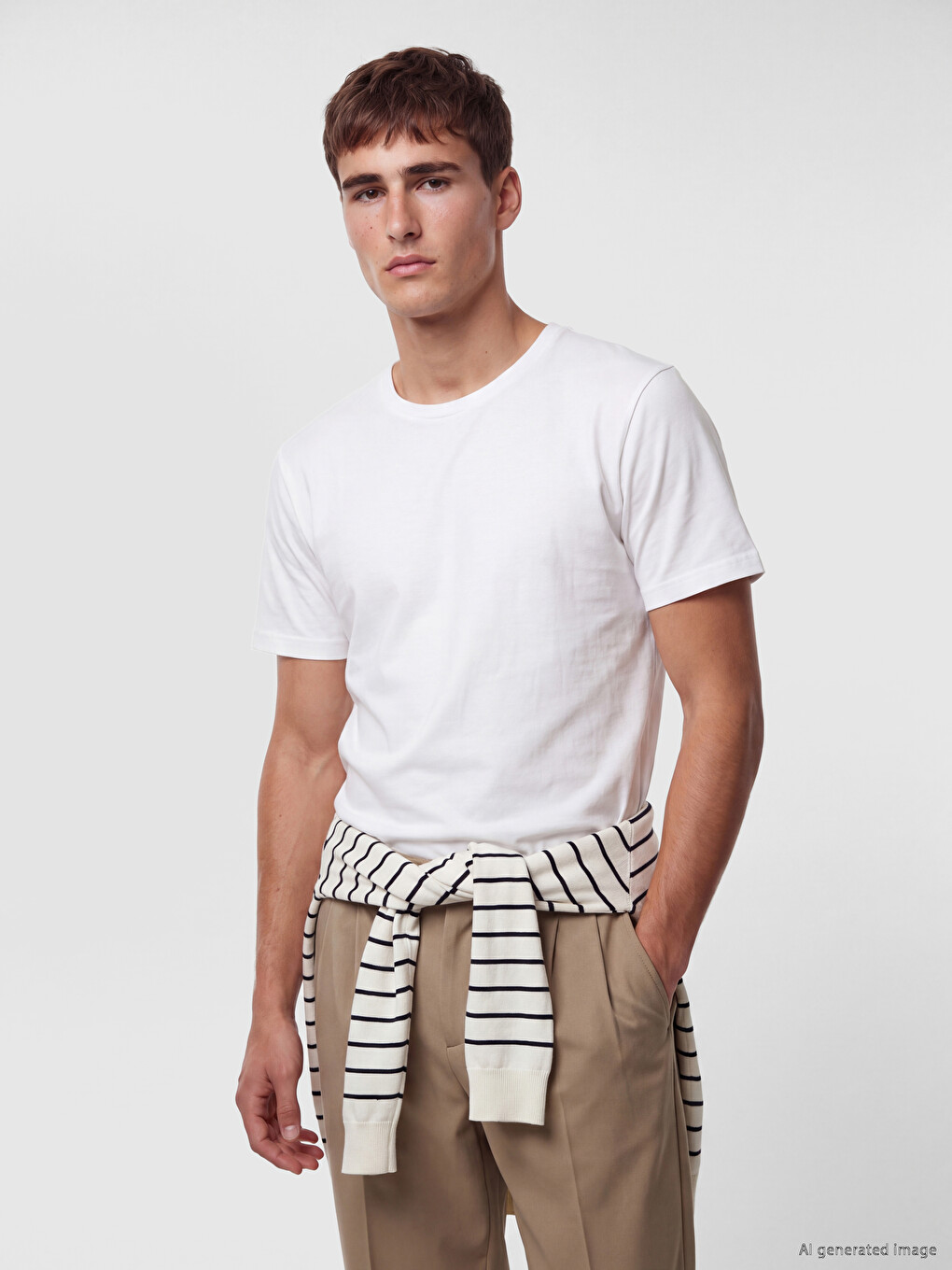 Crew Neck Men's T-shirt 2 Pack-1