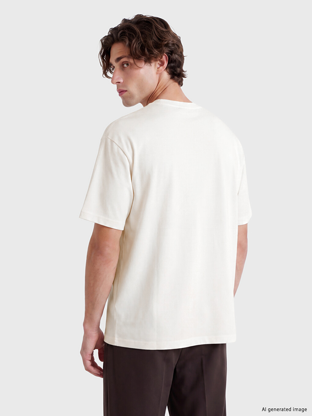Crew Neck Men's T-shirt 2 Pack-3