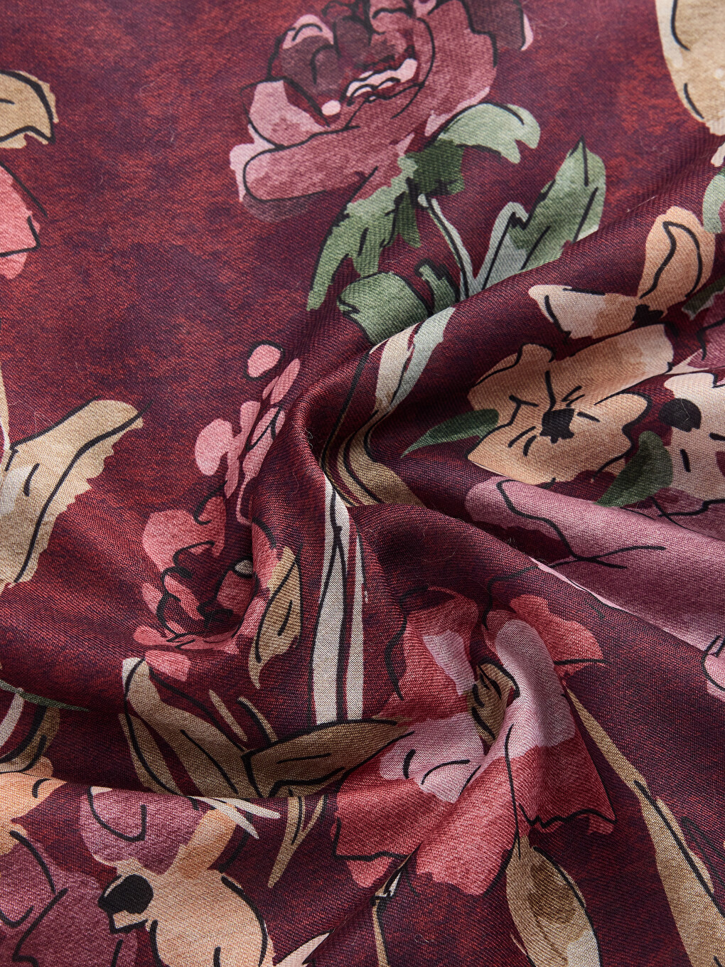 Floral Women's Shawl-2