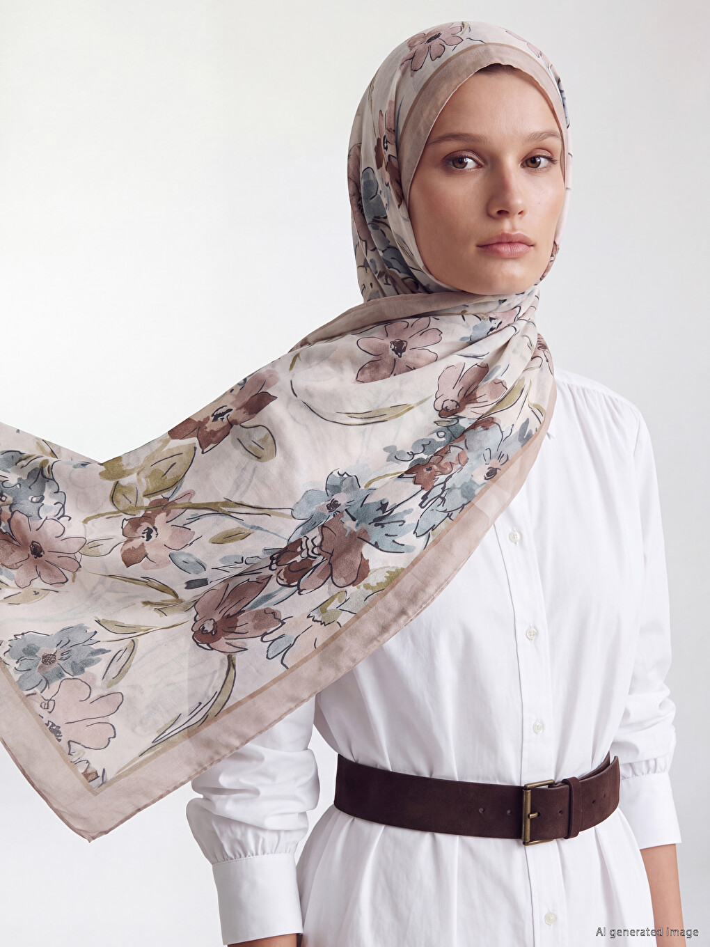 Floral Women's Shawl