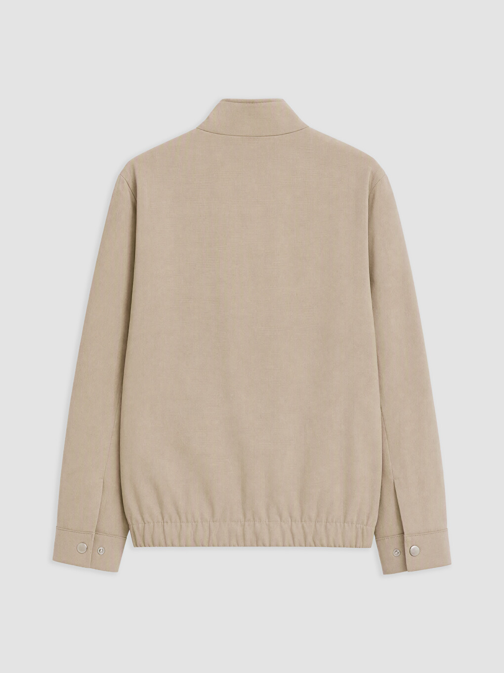 Bej Regular Fit Dik Yaka Erkek Mont-1