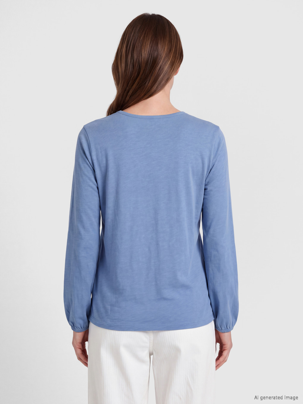 Tie Neck Embroidered Blouse-3