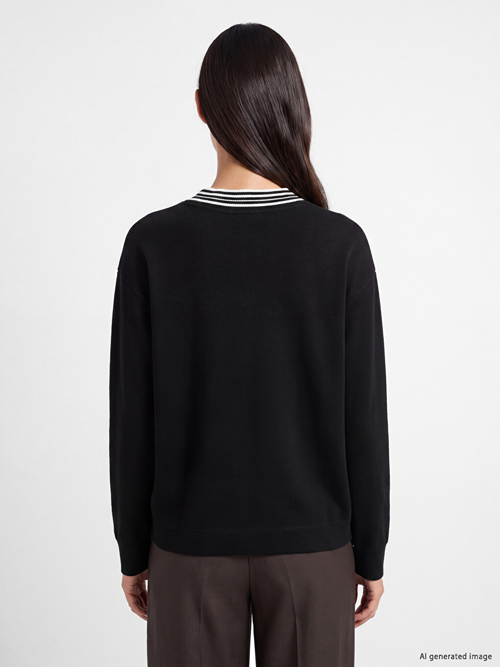 Oversize Soft Touch Women's Sweatshirt-3