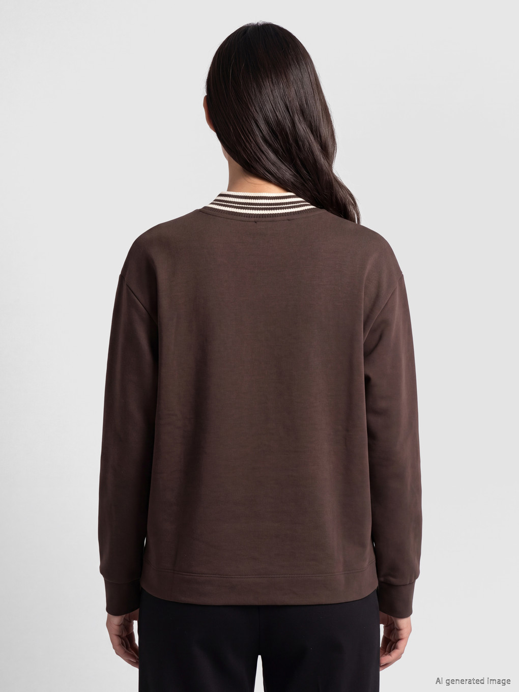Oversize Soft Touch Women's Sweatshirt-3