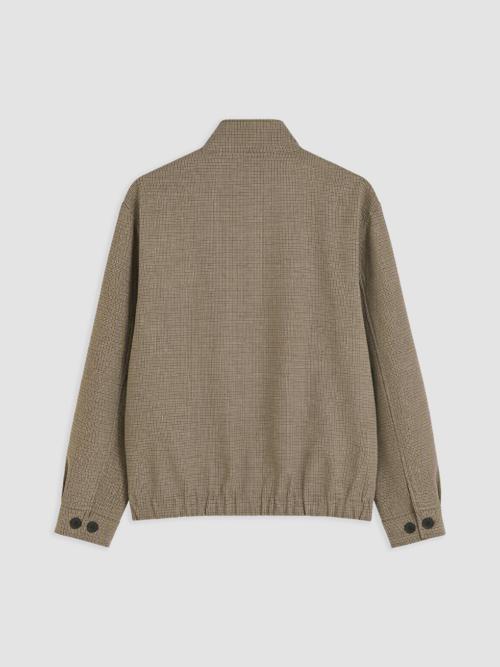 Regular Fit Mock Neck Men's Jacket-1