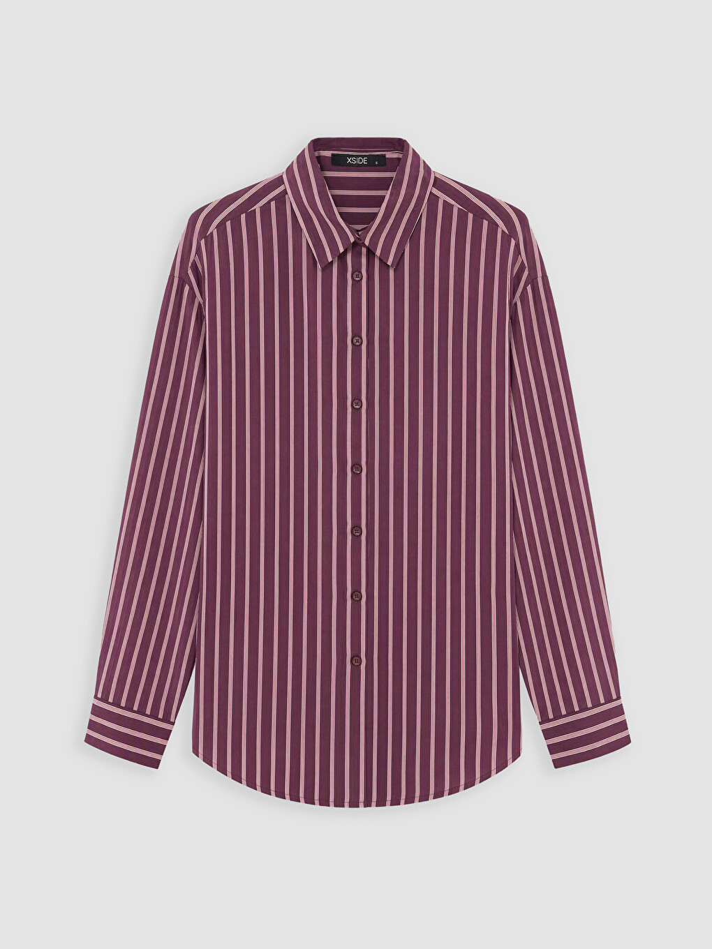 Striped Oversize Women's Shirt