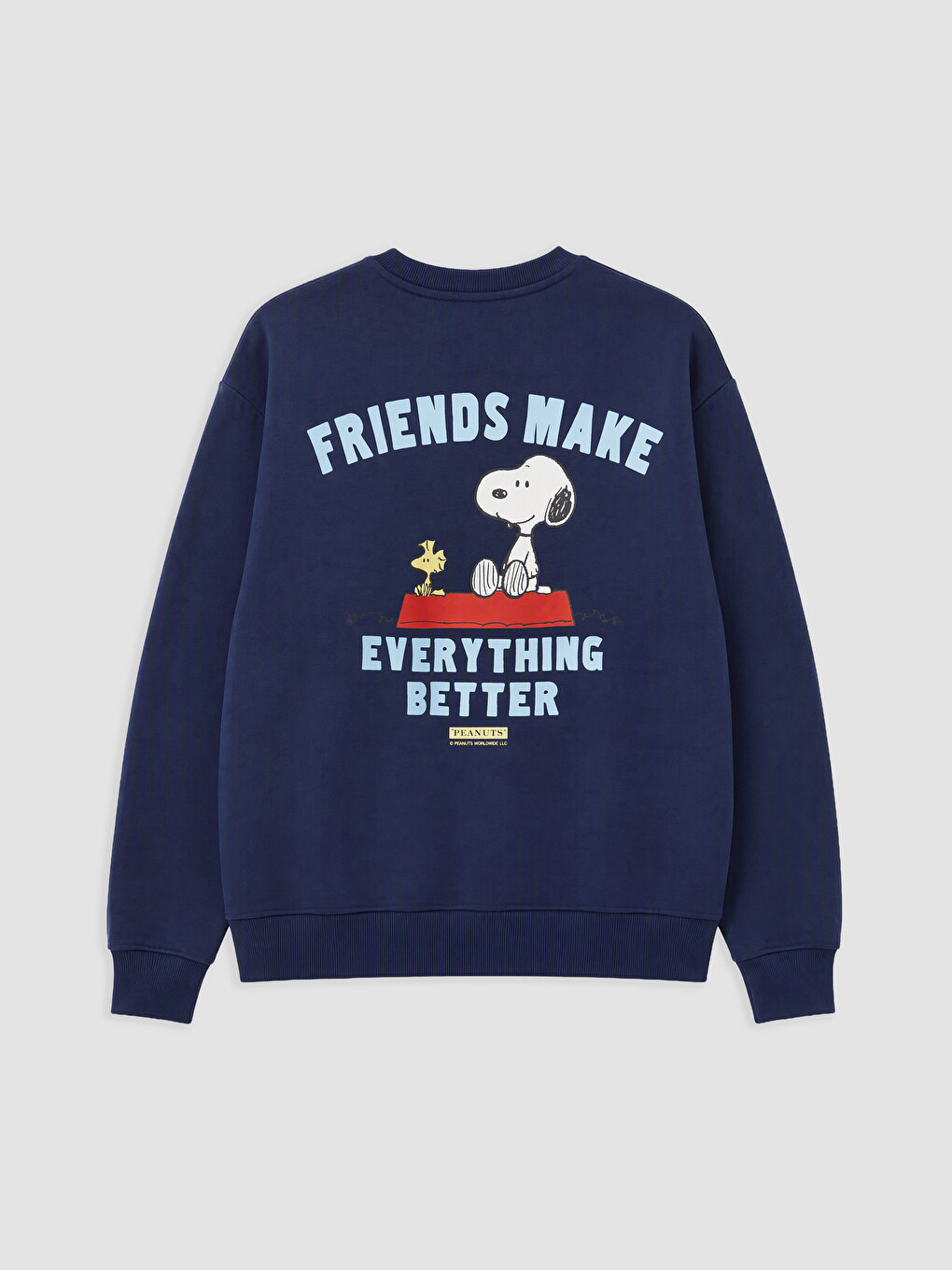 Woman Navy Sweatshirt-1