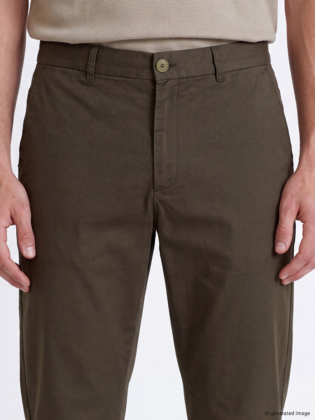 Uže Pantalone Za Muškarce-2