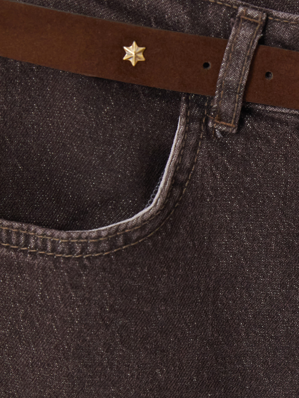 Girl Brown Jeans-1