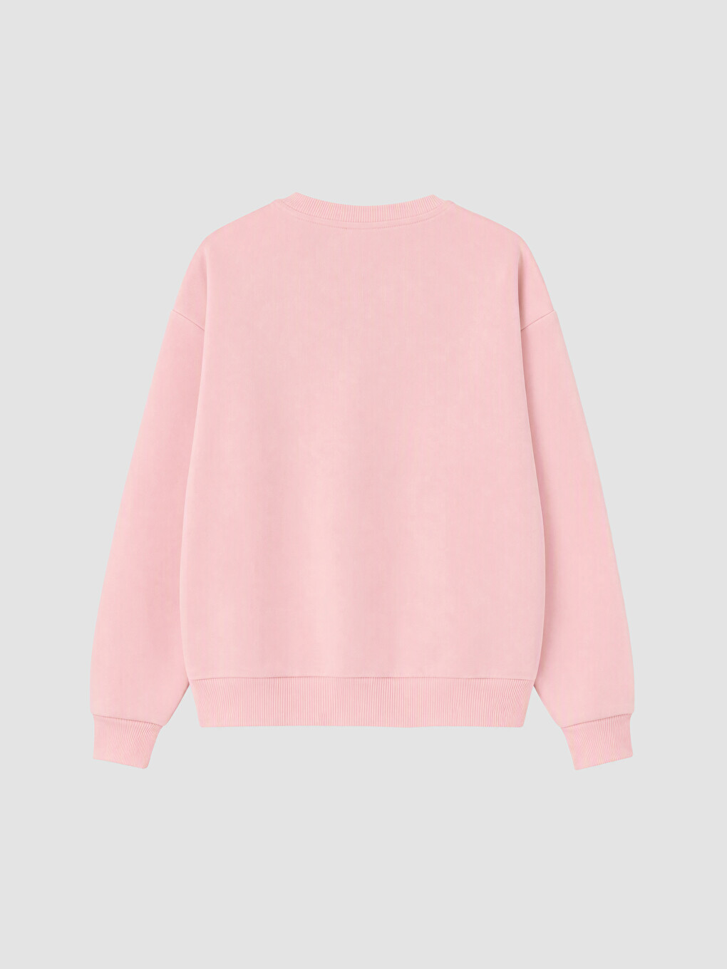Crew Neck Kuromi Printed Girls' Sweatshirt-3