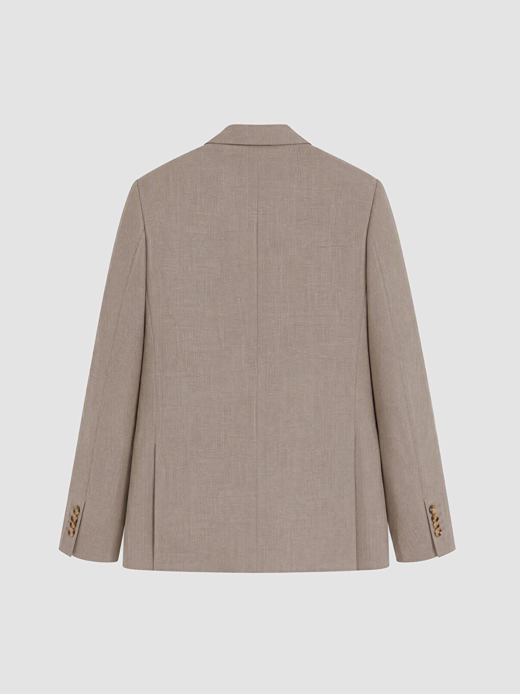 Bej Regular Fit Erkek Blazer Ceket-5