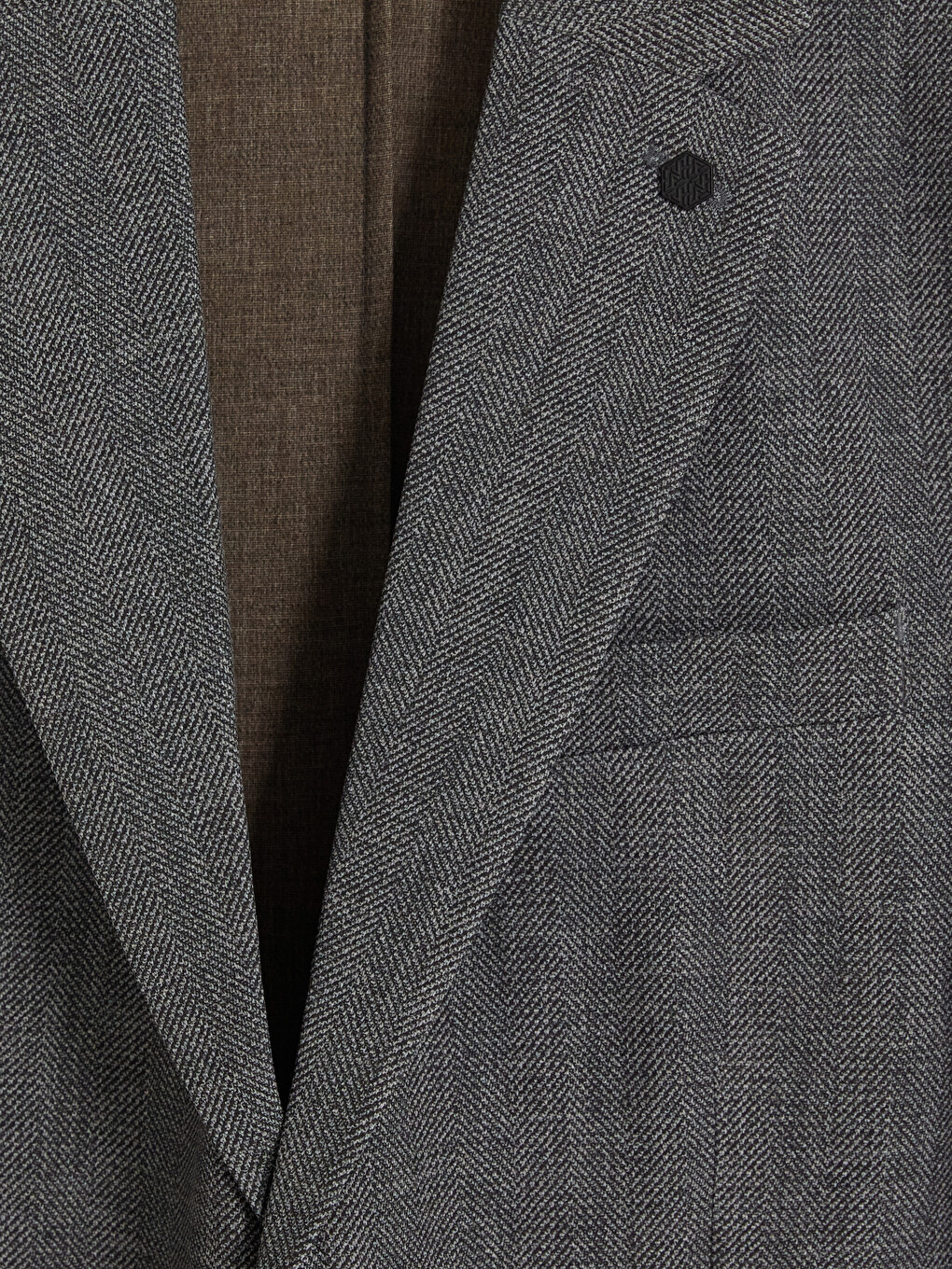 Siyah Regular Fit Erkek Blazer Ceket-4