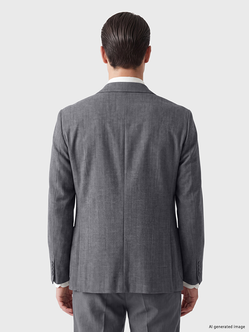 Siyah Regular Fit Erkek Blazer Ceket-2