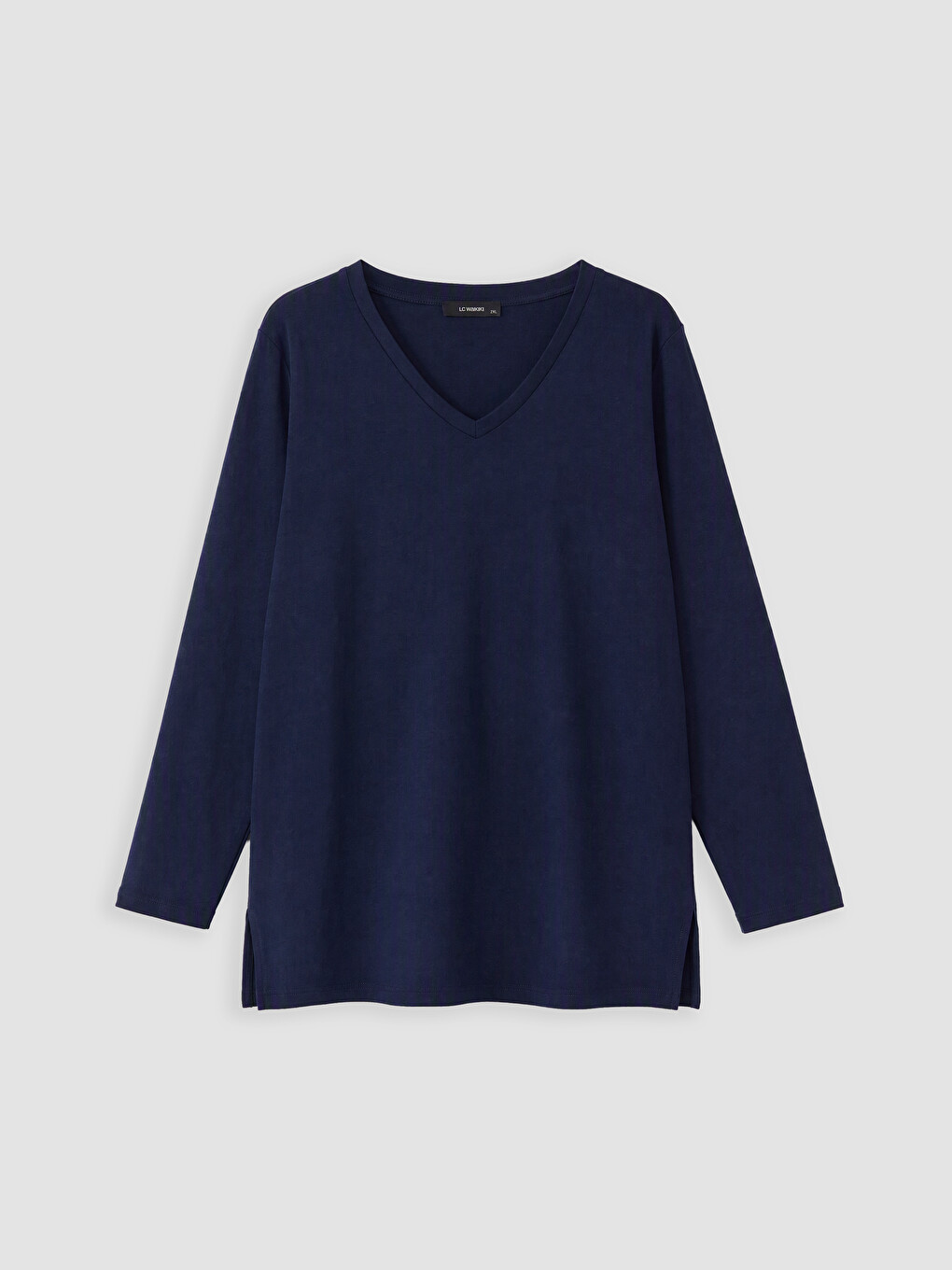 Plus Size %100 Cotton Women's T-shirt-2