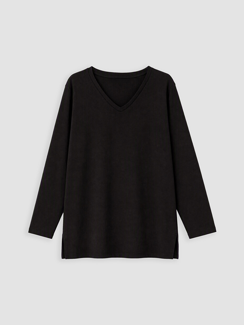 Plus Size %100 Cotton Women's T-shirt-2