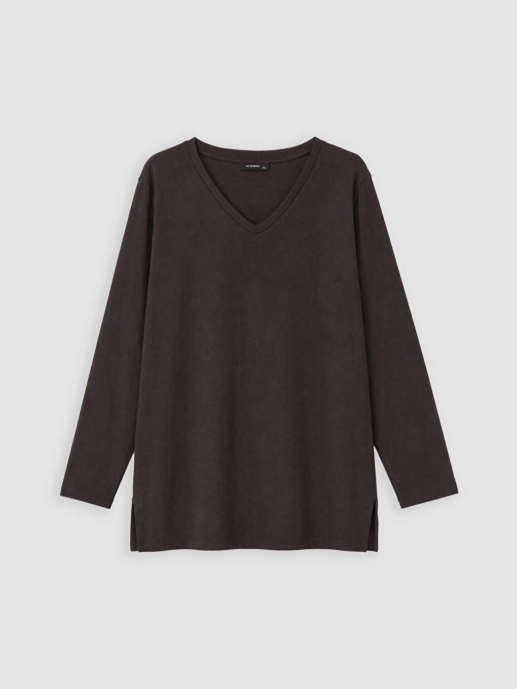 Plus Size %100 Cotton Women's T-shirt-2