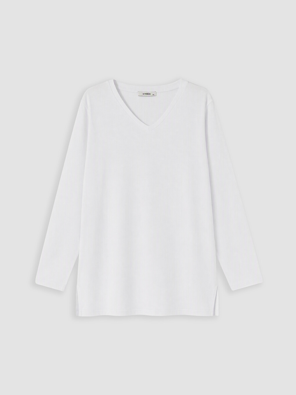 Plus Size %100 Cotton Women's T-shirt-2