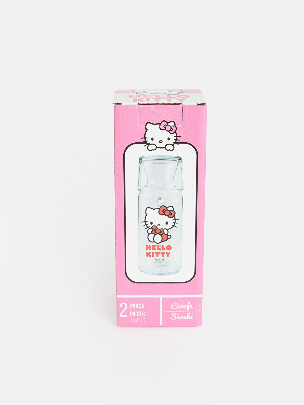 Hello Kitty Printed Glass Bedside Pitcher 700 Ml-1