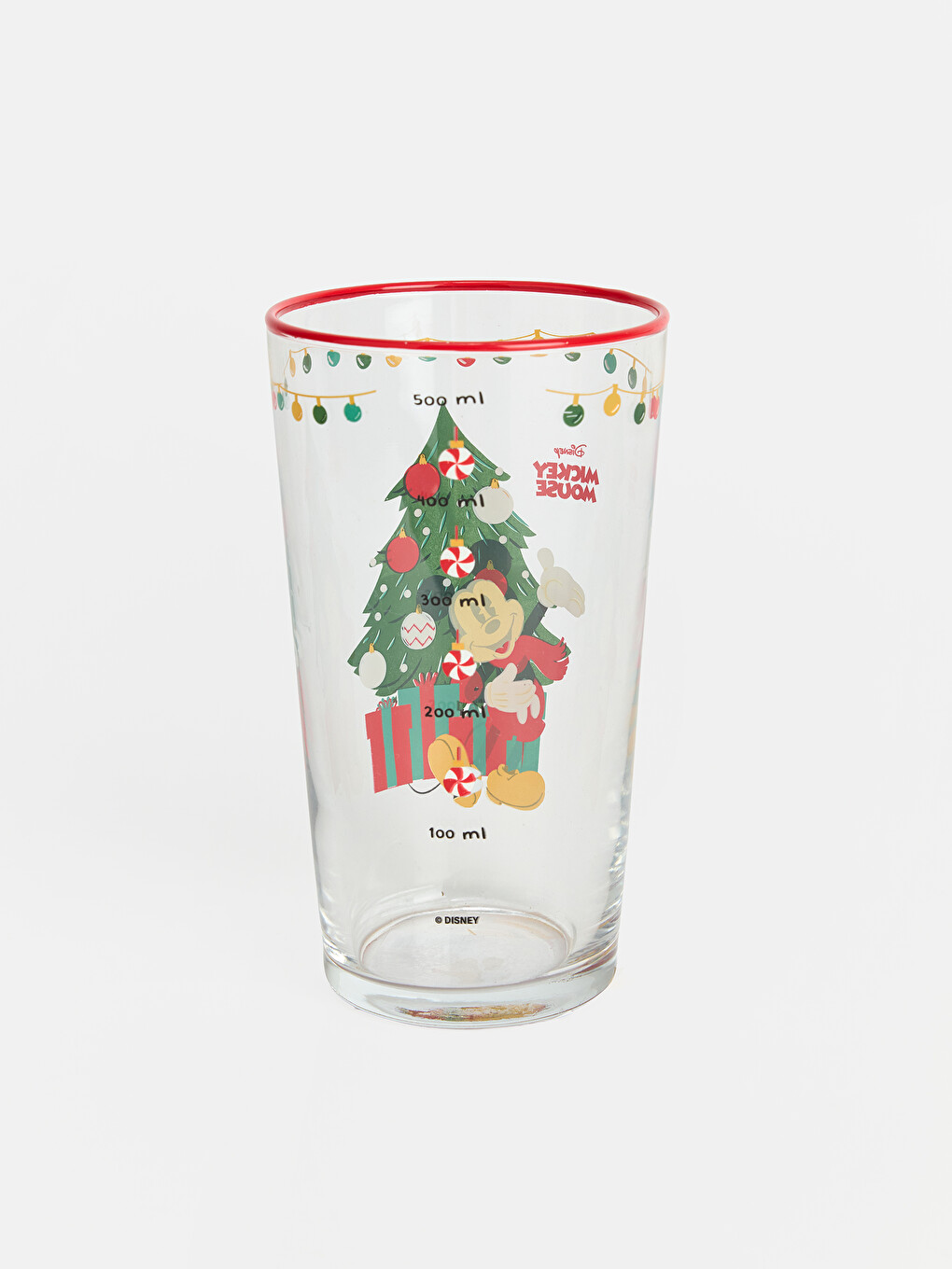 Karışık Minnie Mouse Baskılı Cam Bardak 550 Ml-2