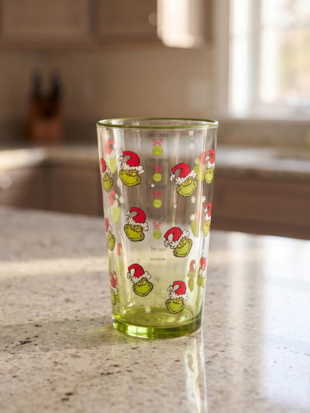 شووشەی گازی چاپکراوی Grinch 500 Ml